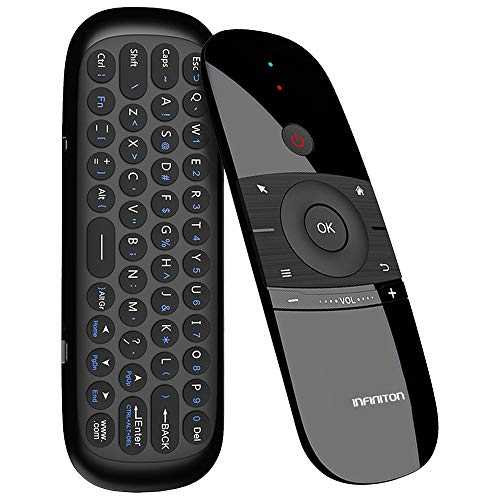 Mando inalámbrico con Teclado INFINITON RC-A9 - Especial Smart TV, AirMouse