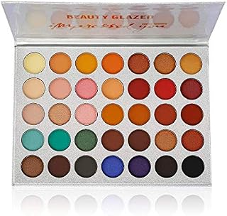 Beauty Glazed Eyeshadow Palette Pigmented Colors Makeup Pallets Eye Makeup 35 Shades Matte
