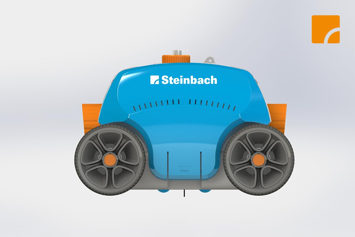 STEINBACH Poolrunner Battery+ – 061013 – Aspirador de Suelo inalámbrico para Piscinas con hasta 18 m² de Superficie – hasta 2 Horas de duración de la batería – También Apto para Agua Salada
