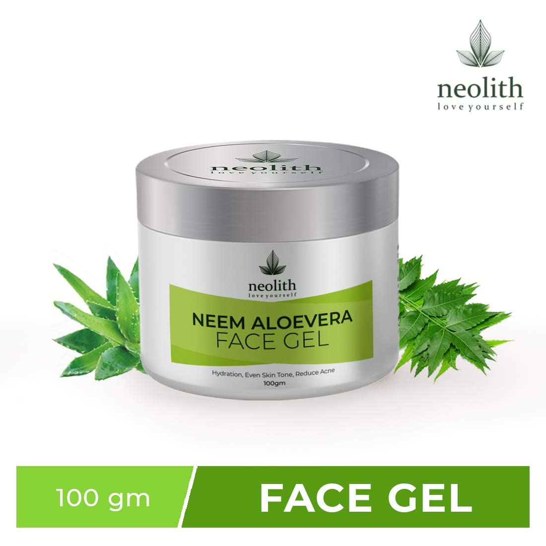 Neolith Neem Aloe Vera Soothing & Hydrating Gel, 100 g (Pack of 1) - Image 2