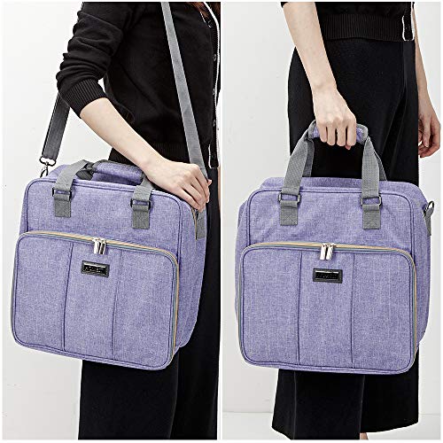 Homest Heat Press Machines Carrying Case, Compatible With 9 X 9 Inches Cricut Easy Press 2, Purple #TOP6