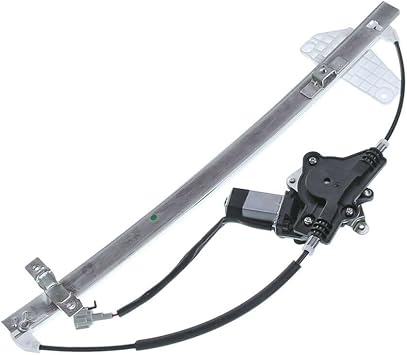 Car Window Regulator 1pc Automotive Rear Right Side Electric w/Motor for Nissan for Titan 2004-2015 Extended Cab