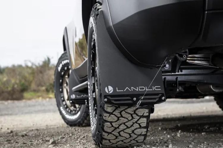 Amazon | ランドリック(LANDLIC) マッドフラップ BLACK