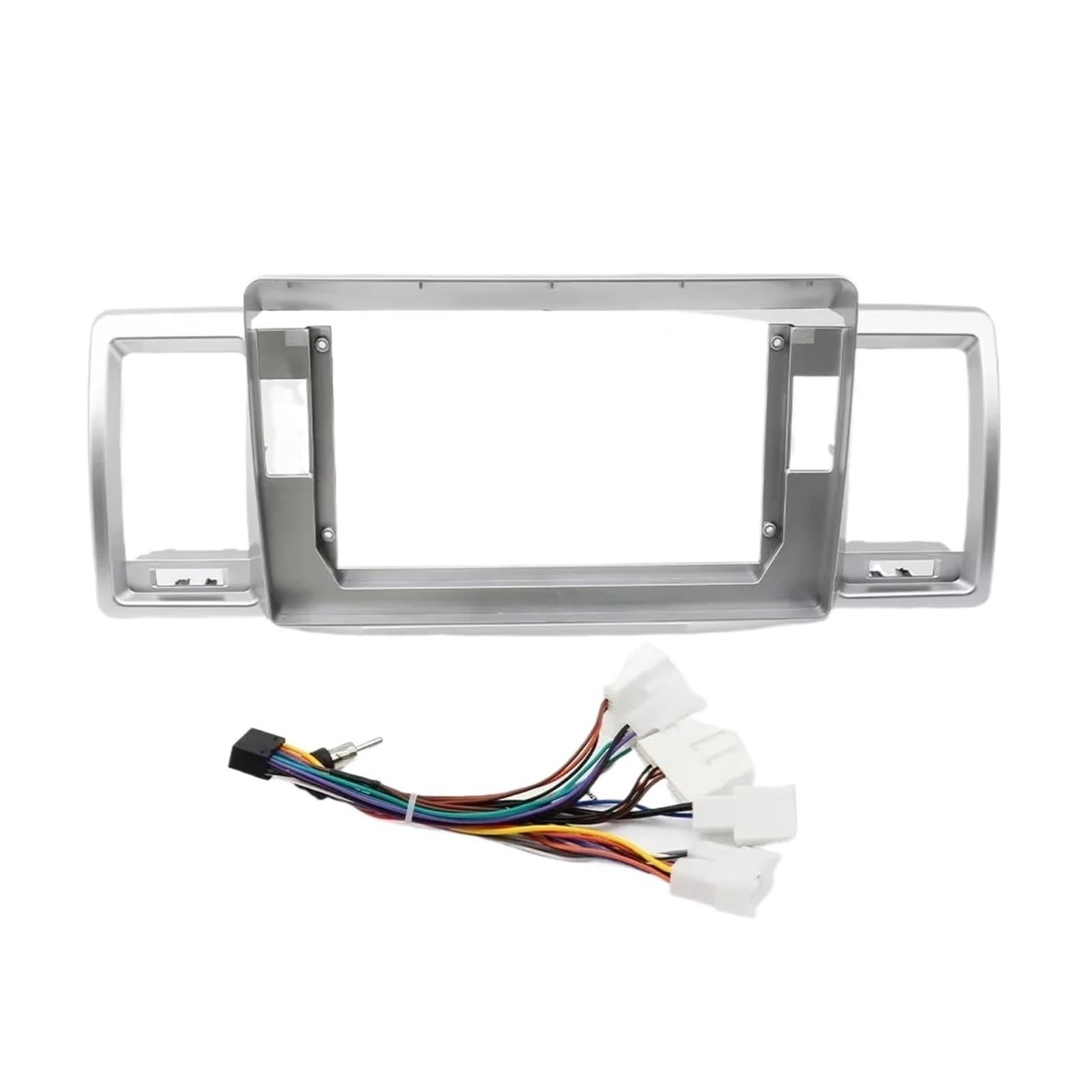 Adaptateur De Façade Châssis Voiture 10 Pouces avec Décodeur Canbus pour Toyota Hiace 2010-2018 (kit Montage Autoradio/Tableau Bord) Auto Radio Cadre Cadre Radio | Frame Cable