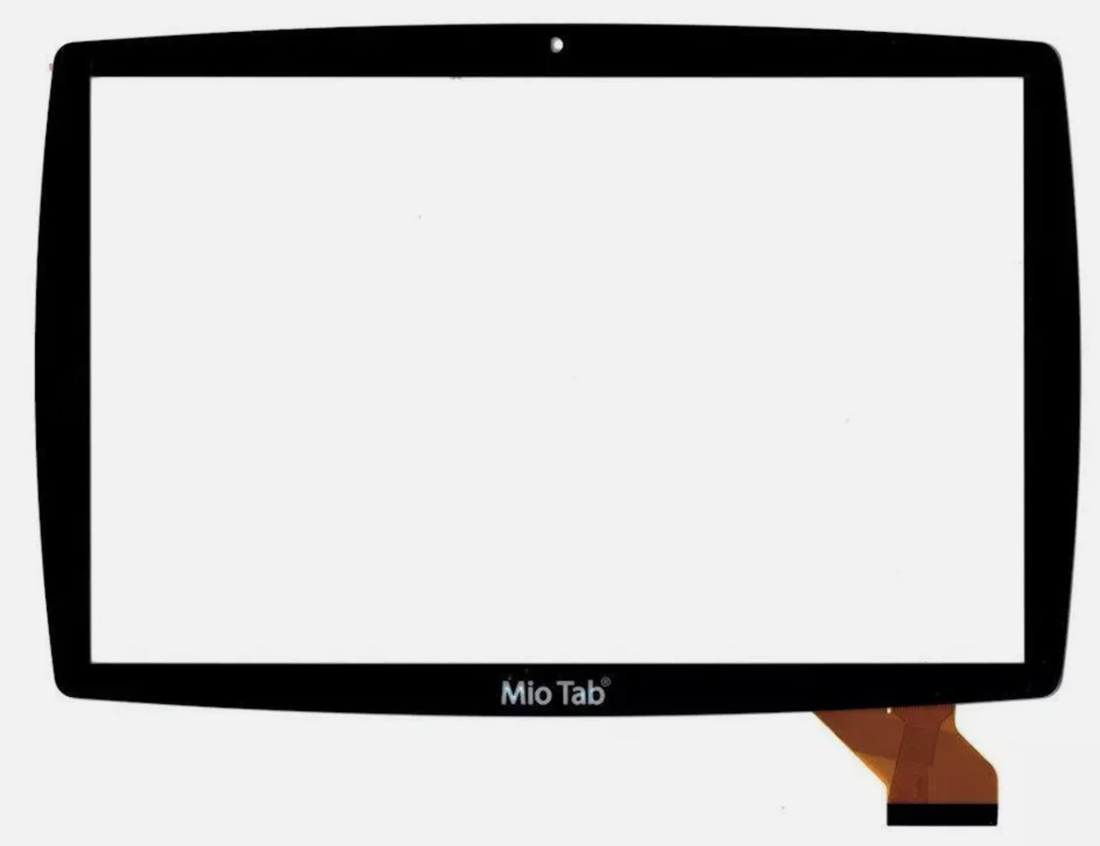 Audiosystem TOUCH SCREEN VETRO per Tablet LISCIANI MIO TAB 10 STEM CODING XL 2022 97036 MP0101635 10.1" Nero + Biadesivo Ricambio Digitizer (Display Non Incluso)