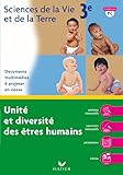  SVT 3e Unité et diversité des êtres humains - CD-Rom PC