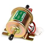 CarBole Universal Electric Fuel Pump 12V 1.2A Gas Diesel Inline 4-7 P.S.I. Low Pressure Petrol Pump Copper Model HEP-02A