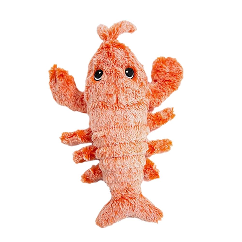 Zenova Floppy Lobster Dog Toys, Interactive Dog Toys to Keep Them Busy, Wiggly Lobster Dog Toy for Boredom, Rechargeable Moving Dog Chew Toys for Small/Medium/Large Dogs/Puppy Toys (1PC)