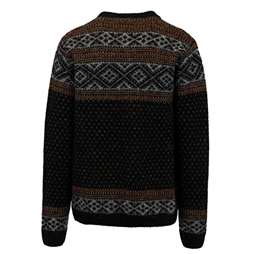 ICEWEAR Pétur Men's Crewneck Sweater Nordic Knit Design 100% Wool Long Sleeve Winters Without Zip Sweater3