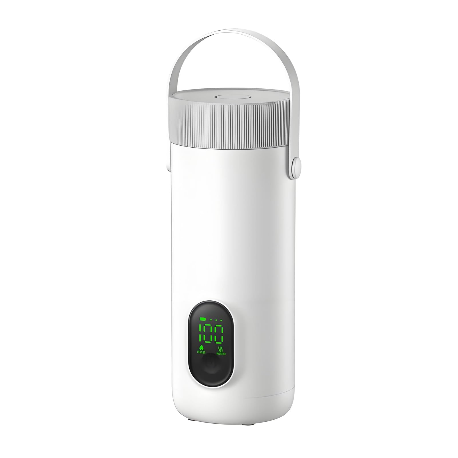 Hervidor Eléctrico de Viaje, Portátil 45 ℃ -100 ℃ Caldera de Agua Caliente Hirviendo Rápida, Calentador de Agua Pequeño con Batería para Agua Caliente Al Aire Libre, té, café