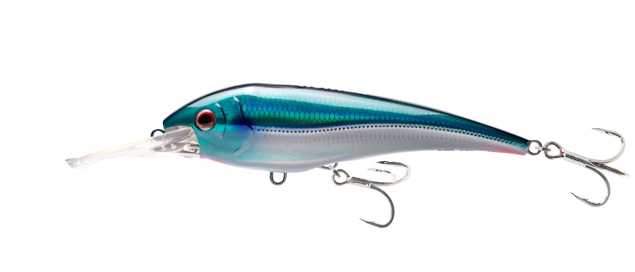 DTX Minnow 145 with Patented Autotune System - Distressed Baitfish Swimming Action, BKK Viper
