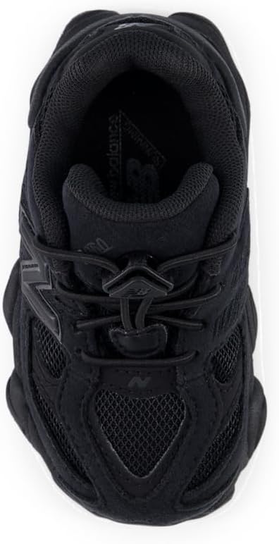New Balance 9060 Triple Black Toddler Sneakers - Image 4