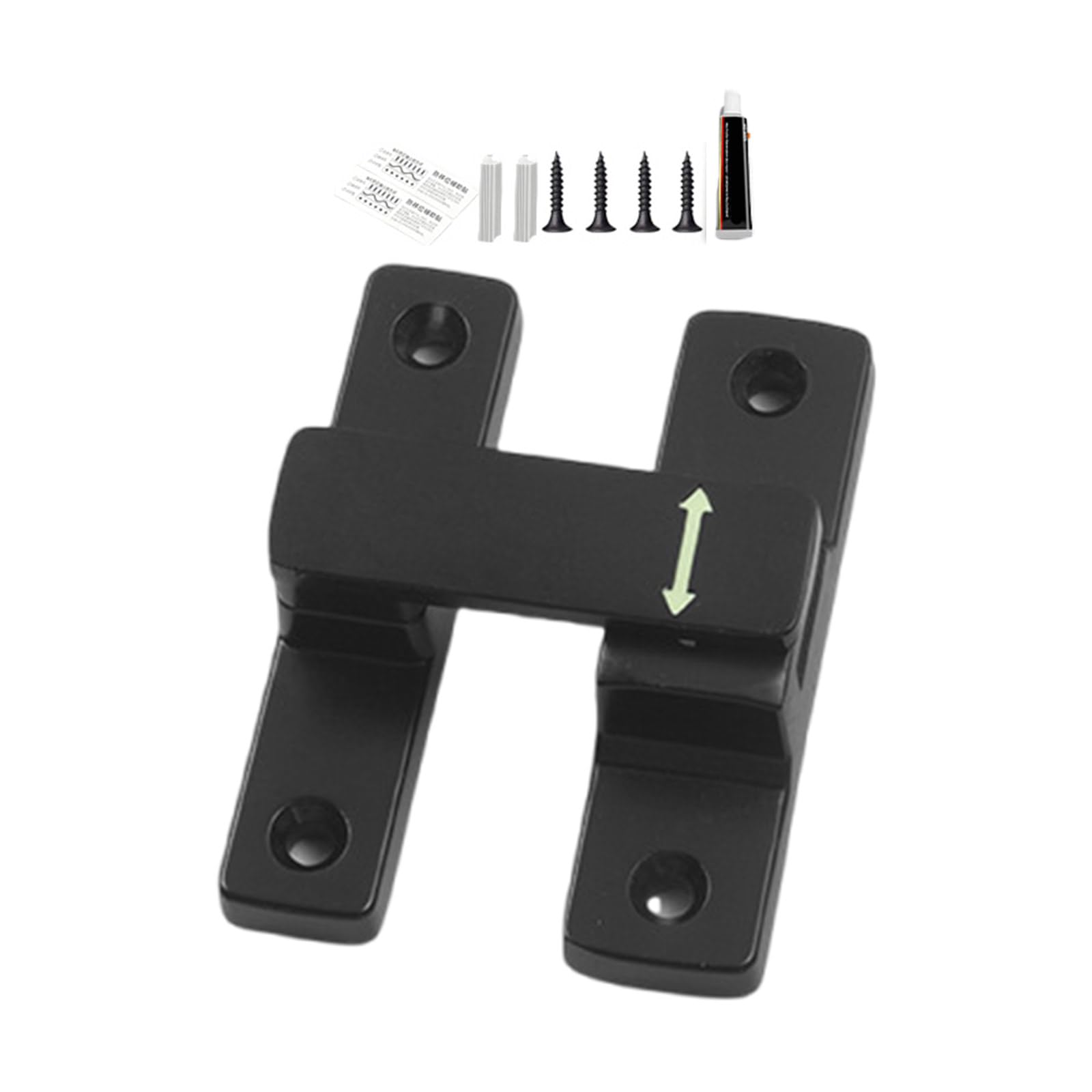90/180 Degree Barn Door Zincs Alloy Flipping Door Antitheft Buckle Bolts Sliding Barn Zincs Alloy Flipping