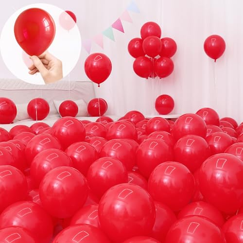Sekat 風船 バルーン レッド 5インチ 50個入り ゴム 極厚 丸風船 ラテックスバルーン 飾り 誕生日 結婚式 店舗開店祝い装飾 パーティー 運動会 文化祭 バルーンアート ミックス
