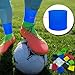 MLWSKERTY 1 Pair Shin Pad Holder Soccer Shin Guard Straps Silicones Ankle Guard for Football Running Cycling Outdoor Sports