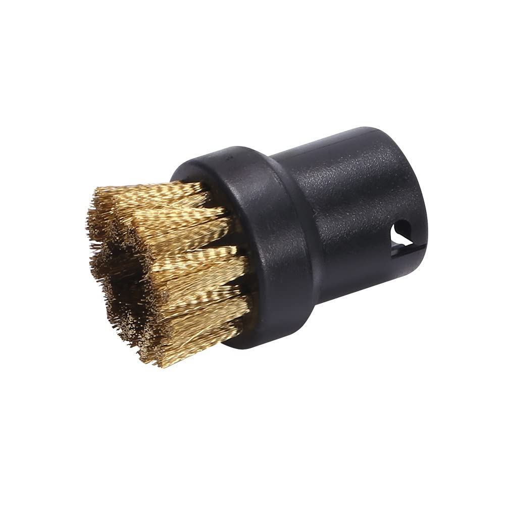 Nettoyeur à Vapeur Ensemble de brosses Rondes 5 Pcs Nettoyeurs à Vapeur Buses de Nettoyage Accessoires Accessoires Kit de Remplacement pour Karcher SC1 SC2 SC3 SC4 SC5 SC7 CTK10