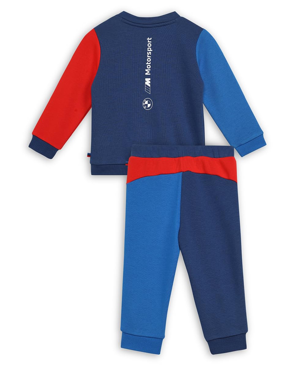 PUMA Kinder BMW M Motorsport Jogginganzug Klein 92, Pro Blue M Color