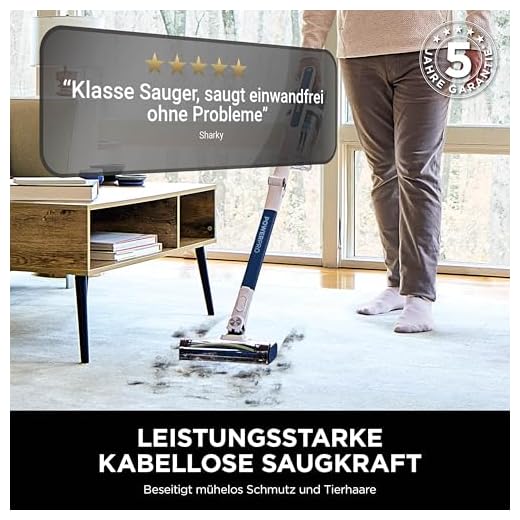 Shark PowerPro Akku-Staubsauger für Tierhaare