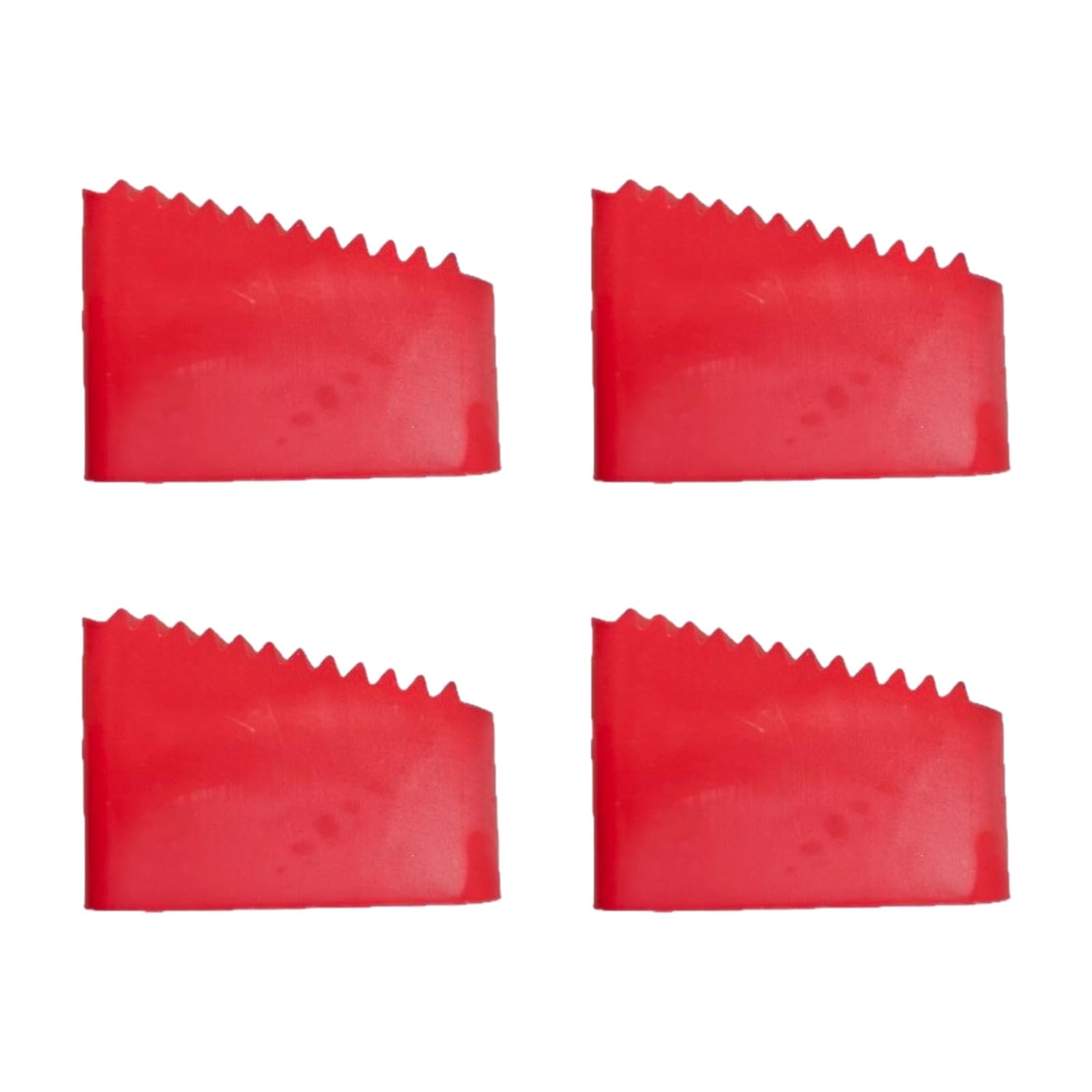 Aqvjd Red 4Pieces None Skid Ladder Pad Protectors With Sound Insulation Suitable For Traction Long Lastingly Ladder Feet