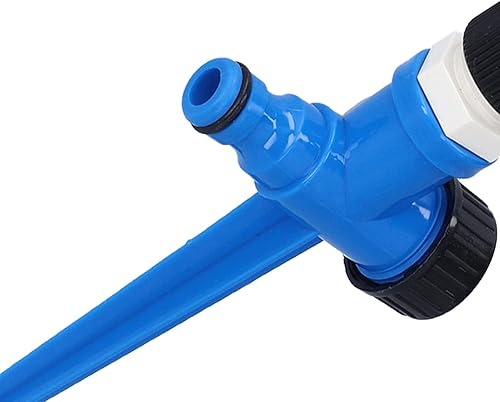 Miniatura 8 de Rociador de césped de jardín, ajustable conveniente durable 360 grados giratorio verde césped rociadores agua riego riego sistema