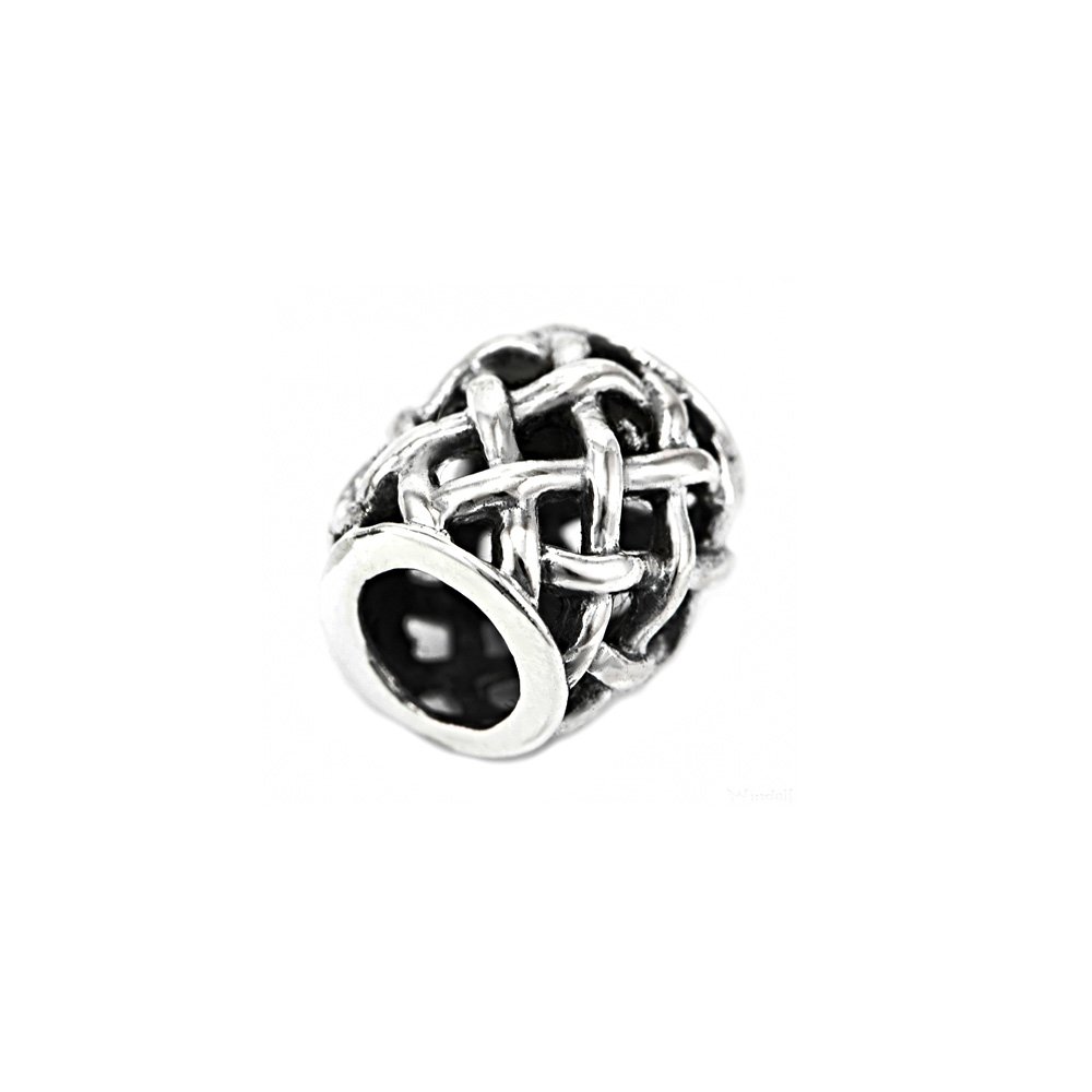Abalorios Pelo Barba Red Ragnar Plata regalo original para hombres con trenzas 2