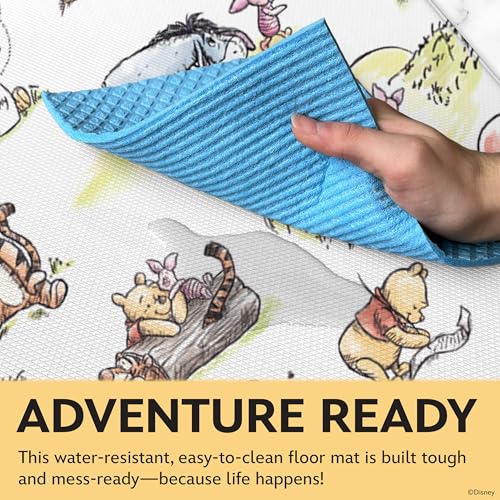 Image of Disney Winnie the Pooh Anti-Fatigue Kitchen Mats for Floor, 17x29, Non-Slip