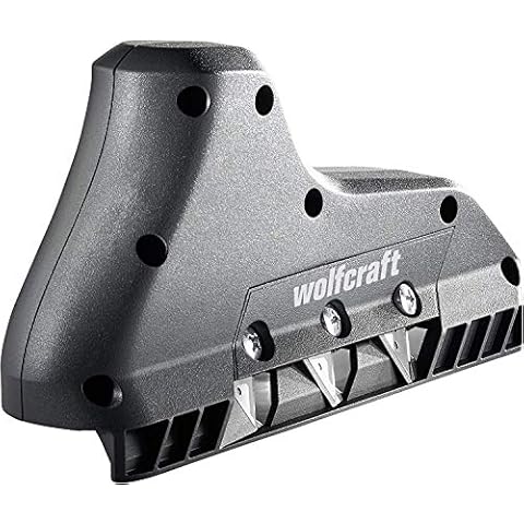 wolfcraft 3-fach Kantenhobel 4009000 - Trockenbau Hobel mit Dreifachklinge zum Anschrägen von Kanten bei Gipskarton - Für die Plattenstärken 9,5 & 12,5mm Cover