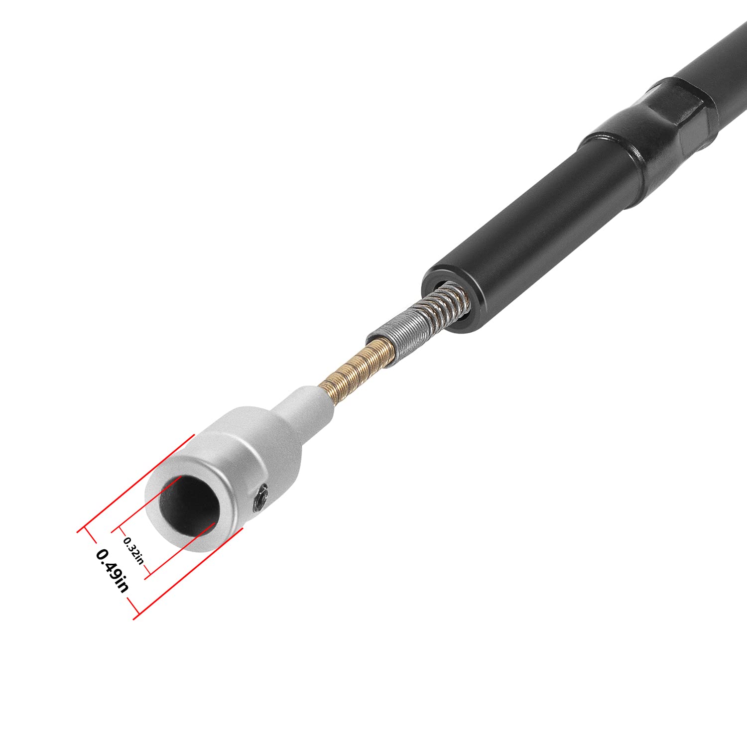 For Foredom Flexshaft Innenwelle S-93 & S-77 Außenmantel Set kompatibel mit CC LR S SR TX Serie