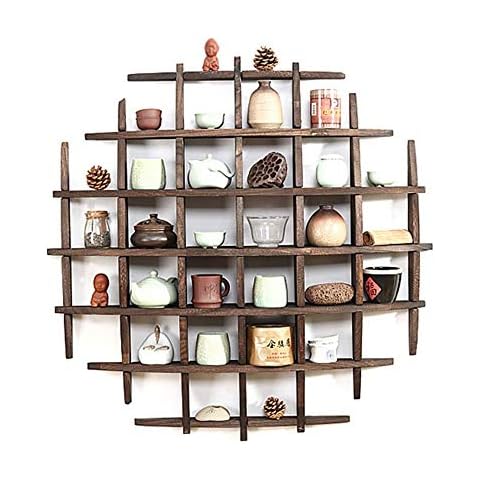 Estantería Feifei Pared de Madera Maciza Cover