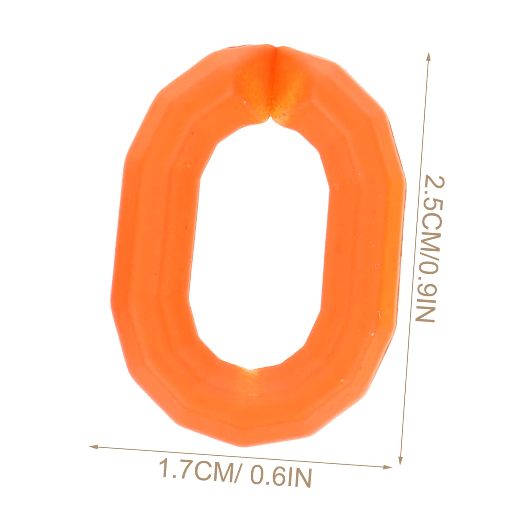 PLAFOPE 150stücke -verbindungsringe Für Abnehmbare Kettenglieder Transparenten Farben Für Taschenketten Brillenketten Und Handwerk