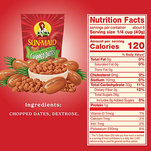 Top 10 Best chopped dates for baking Reviews Chef's Resource