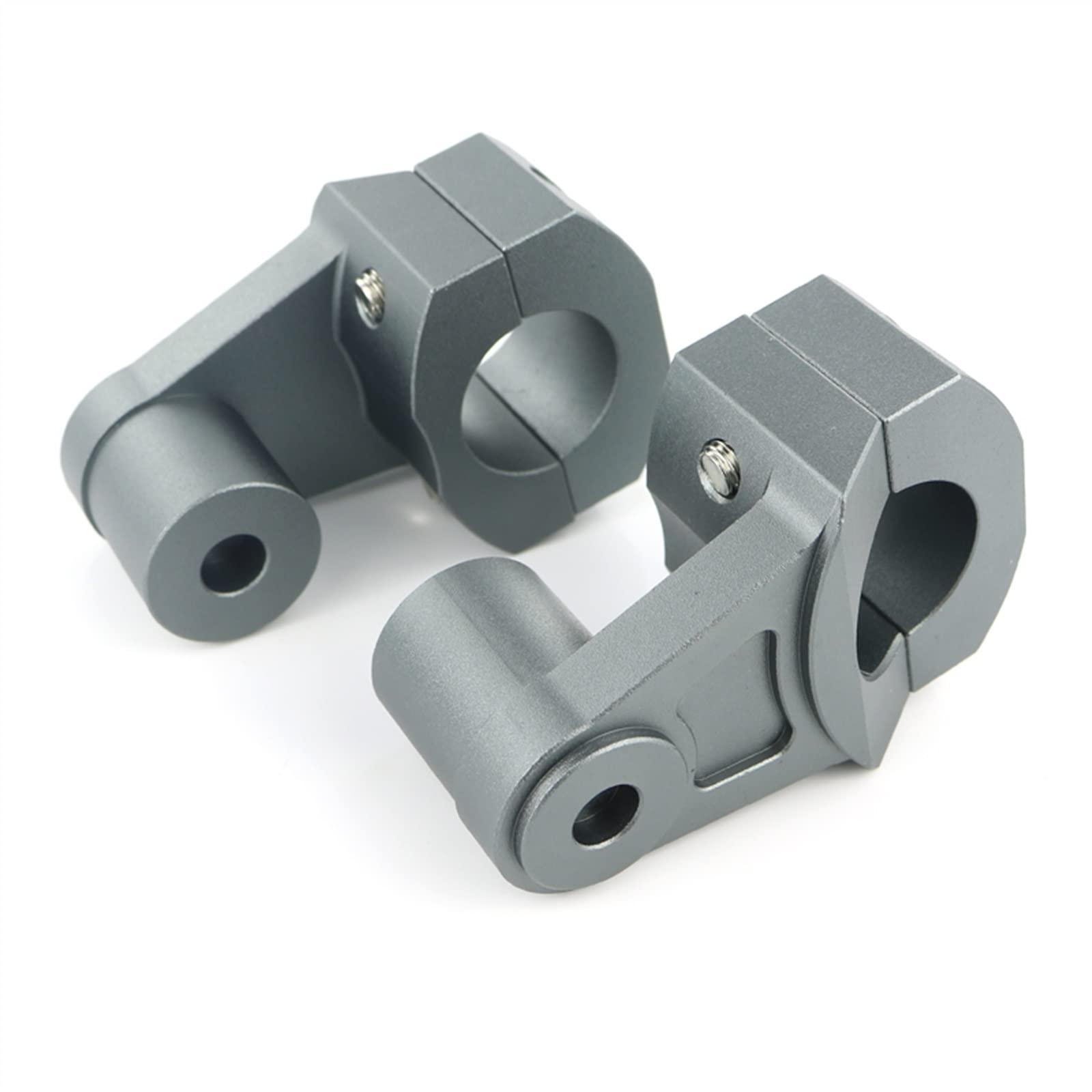 WOLWES Riser Manubrio per Moto Riser Manubrio Moto Compatibile con CR250R CR125R CR500R 7/8 '' 22mm Manubrio Moto Fat Bar Mount Morsetti Riser (Color : 2)
