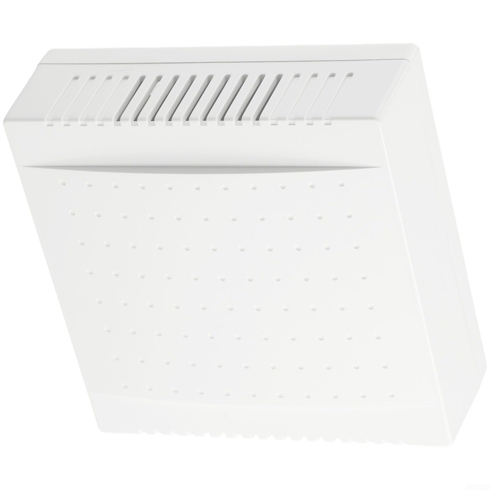 Yhenlovtt Don - Timbre para puerta con cable, panel de instalación, con sonido de hotel DIN, 108 x 108 x 36 mm, material ABS blanco para casa, oficina, hotel, 220 V