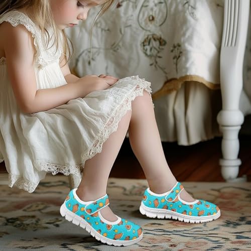 Girls Mary Jane Shoes Princess Ballet Flats School Wedding Party Shoes Casual Sneaker for Little/Big Girl4