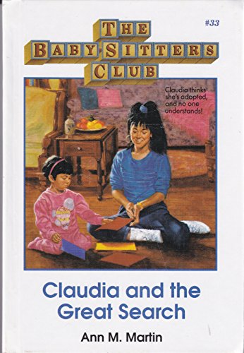 Claudia and the Great Search [Large Print] 0836814134 Book Cover