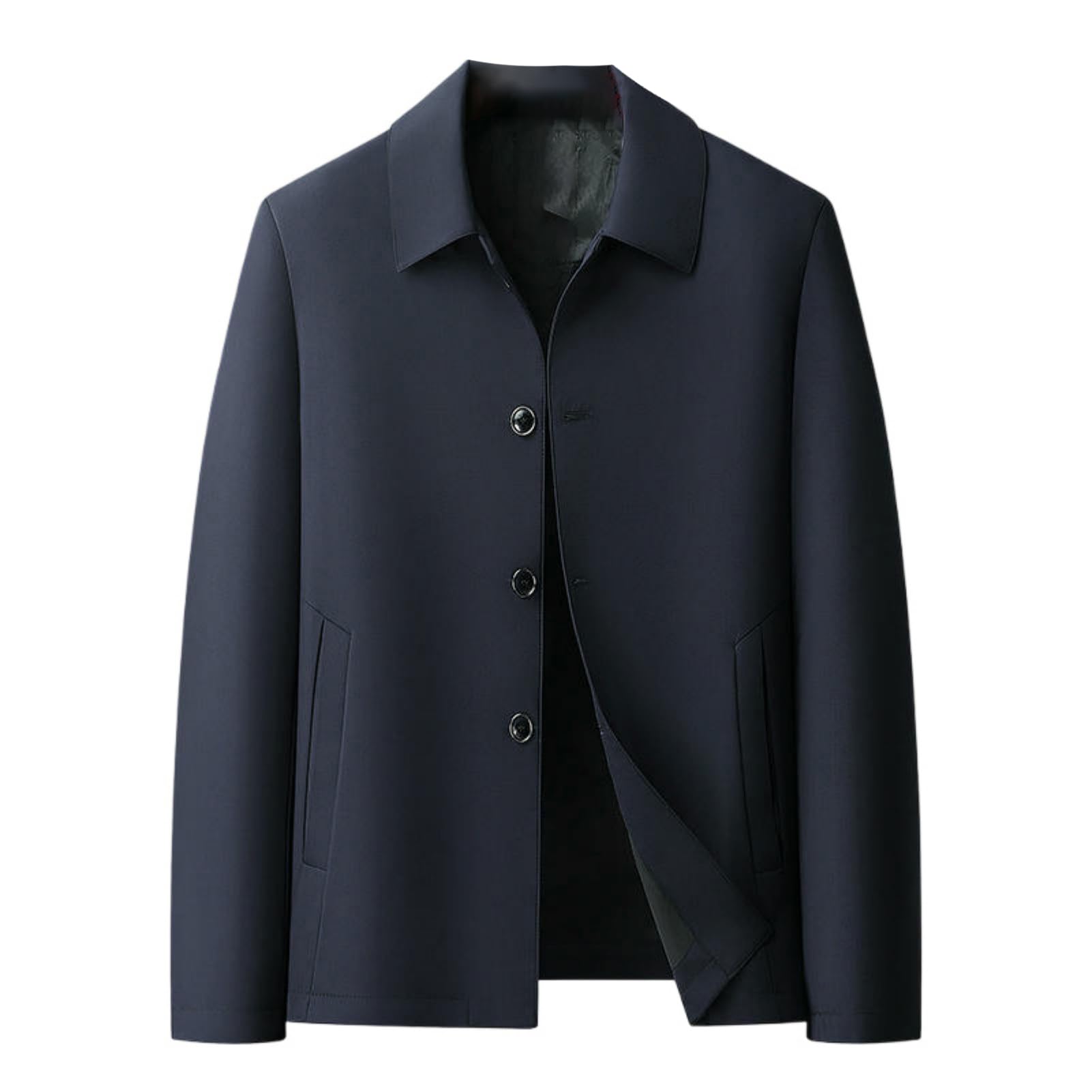 Giacca da uomo primavera autunno business casual monopetto risvolto