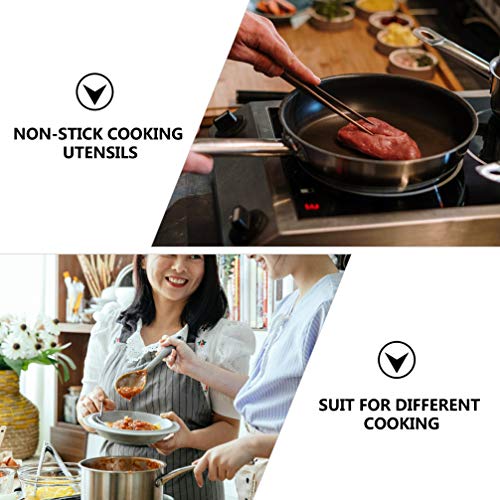 Hemoton 5Pcs Multiuso Antiaderente Utensílios de Cozinha Ferramenta Utensílio de Cozinha de Silicone