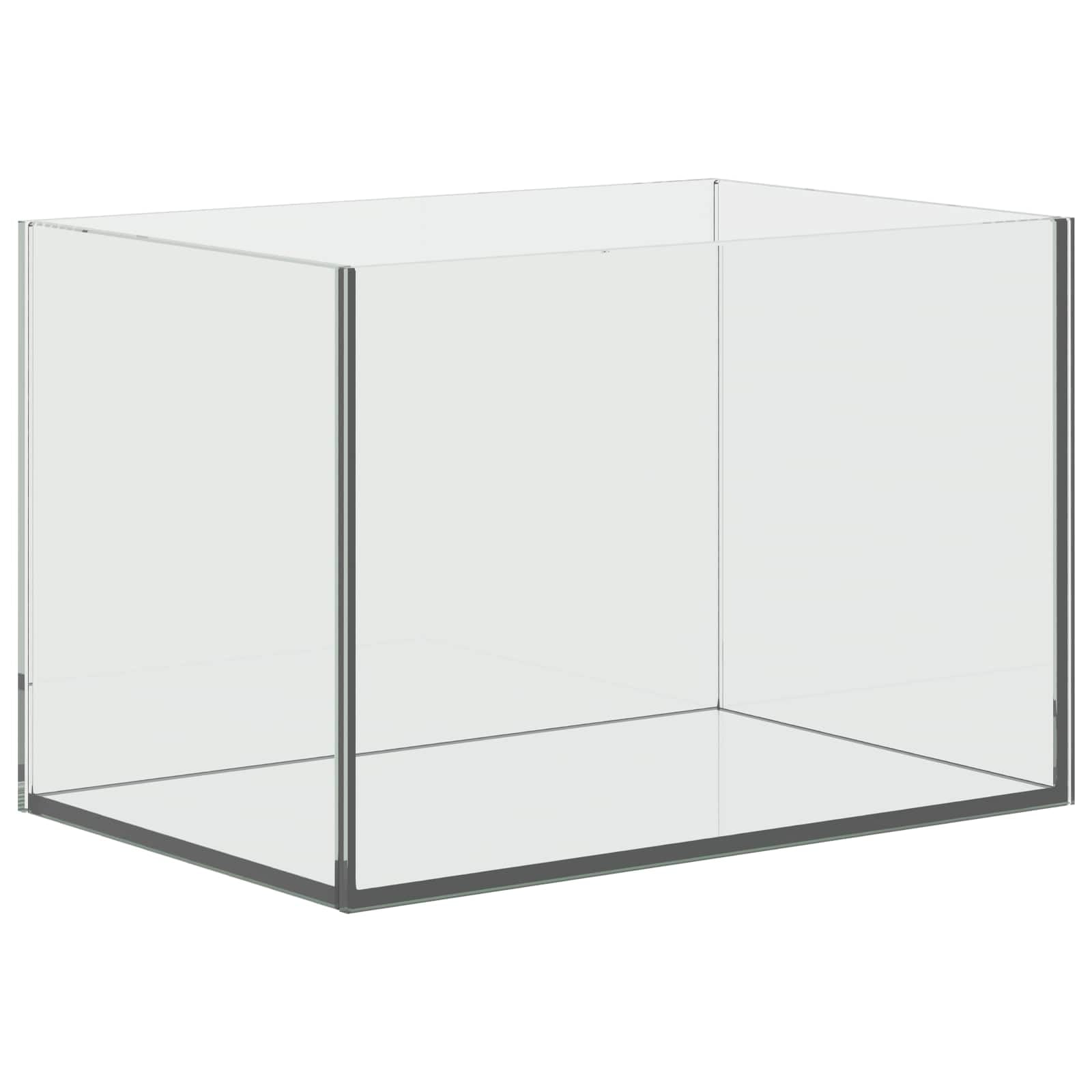 Acuario de cristal transparente 30 x 20 x 20 cm Nano tanque de peces de agua dulce con visión completa de 360 grados y diseño resistente a los golpes para Aquascape y Paludarium interiores