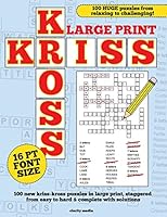 Large Print Kriss Kross Puzzles 1517157846 Book Cover
