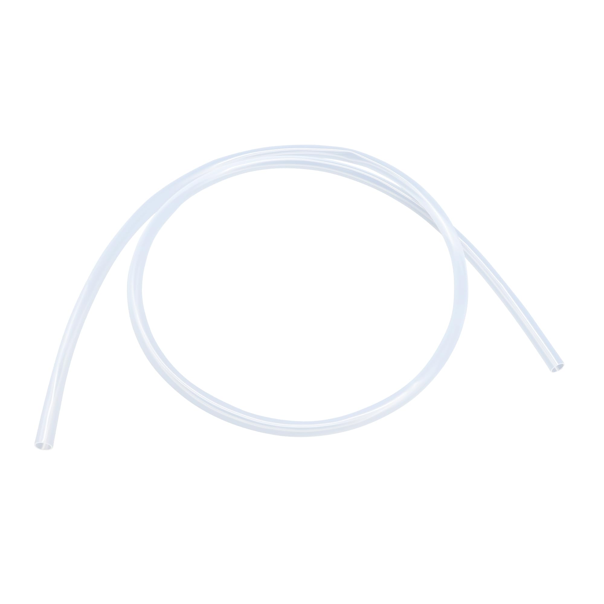 LAVMHAB Silicone Tube Food Grade Hoses 3mm ID x 6mm OD 1.5m (4.9ft), Flexible Silicone Rubber Tubing Water Air Pipes