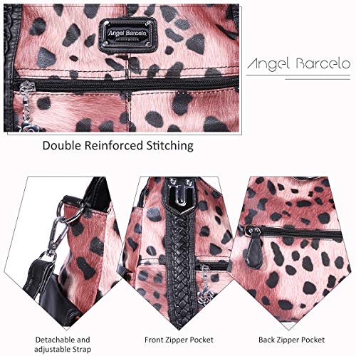Image of Angel Barcelo Purses for Women Soft PU Leather Shoulder Bag Crossbody Purse and Handbags