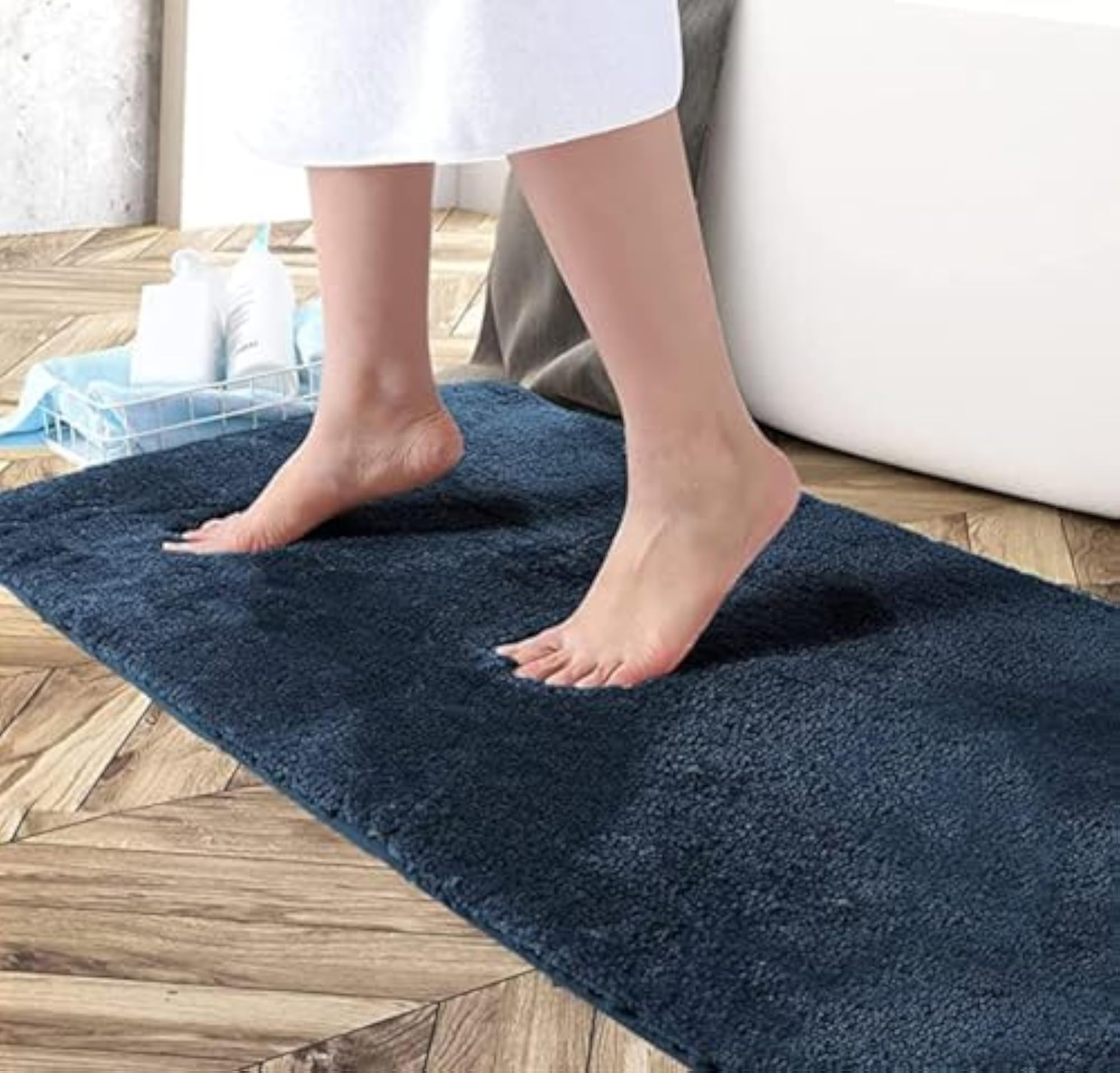 Microfiber Carpet Non-Slip Anti-Skid Ultra Soft Bath Mat