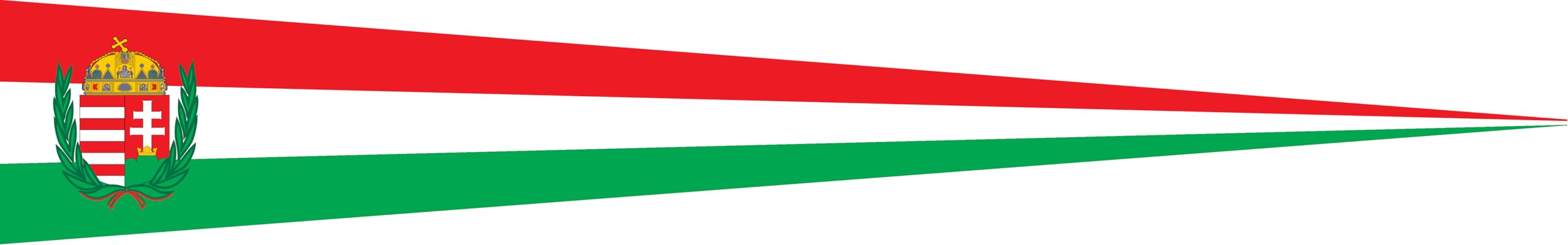 Fanion de la Hongrie drapeau marin haute résistance pour bateau
