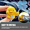 Bawkars Cute Duck Car Air Fresheners Vent Clips, Rotating Windmill Aroma Diffuser Outlet Vent, Auto Air Conditioner Vent Aromatherapy Decorative, Universal Dashboard Trim Clip for Cars (Yellow #Duck) #3
