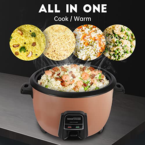 Wantjoin-Rice-Cooker-42-Cups-Cooked-with-Removable-Non-Stick-Bowl-10L1056QT-Commercial-Stainless-Rice-Cooker-with-Keep-Warm-Function-for-Party-Family-Brown