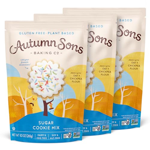 Autumn Sons Baking Co. Gluten Free Sugar Cookie Mix. Vegan