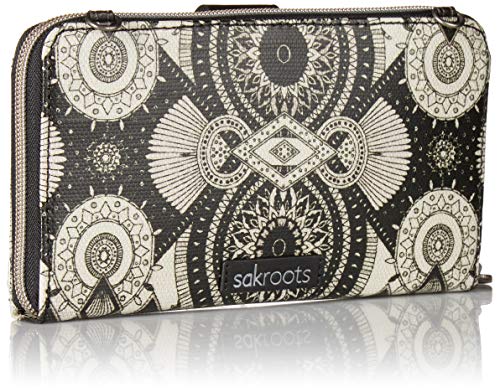 Image of Sakroots Smartphone Crossbody Purse - Women's Cellphone Bag & Wallet For Everyday - Convertible Wristlet With Zipper