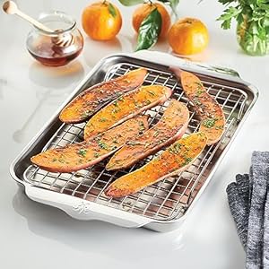 Hestan – OvenBond Collection – Tri-ply Quarter Sheet Pan with Rack