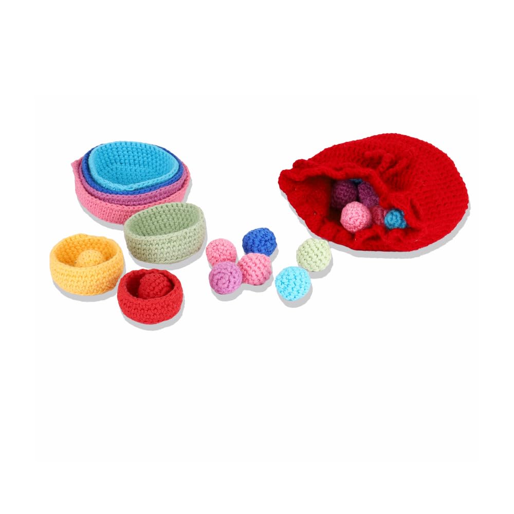 Amyah creations Nesting Ball Game | Child Development, Sensory Learning, Fine Motor Skills | Problem Solving, Builds Hand-Eye Coordination | Brain Development Activities| Ideal for 1 Year+ (B0CB1MCLFS) Amazon Price History, Amazon Price Tracker