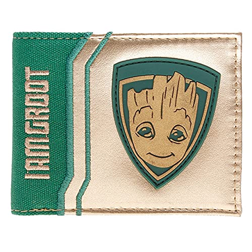 Groot Superhero Baby Tree Character Themed Bi-Fold Wallet